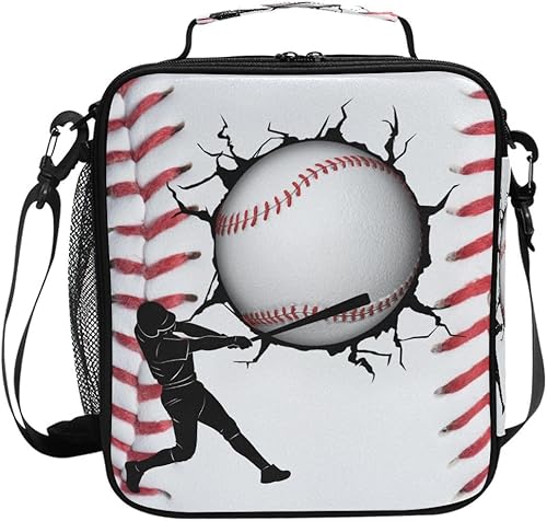 Vista 22 de Lonchera de robots de estilo urbano para niñas y niños, bolsa de almuerzo para niños, bolsa de almuerzo para niños, bolsa térmica aislada