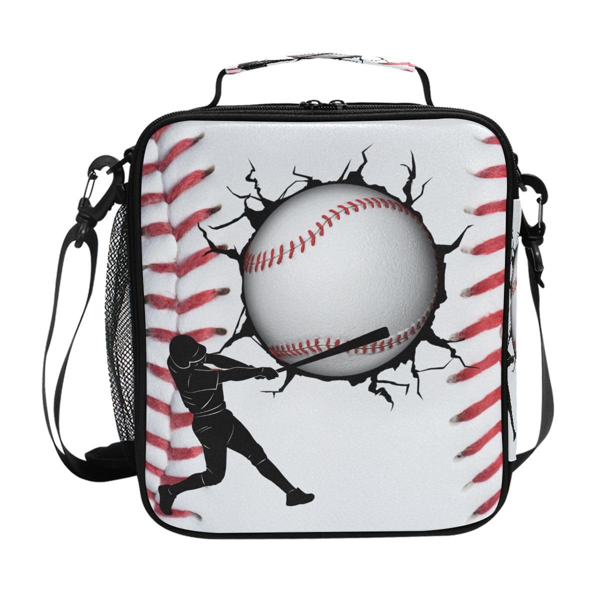ALAZA Sport Baseball Lunch Box
