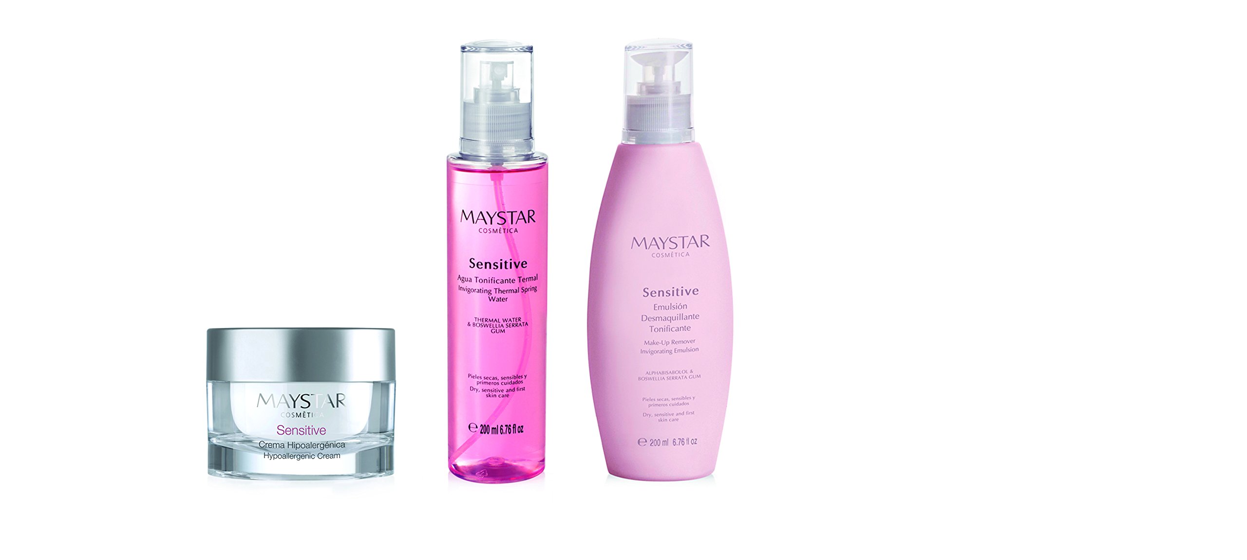 MAYSTAR - SENSITIVE Crema Hipoalergénica. Crema facial para pieles sensibles. 50 ml.