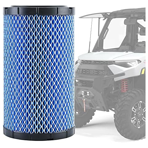 QUICKWOLF 7082265 Air Filter Compatible for Polaris Ranger 1000 Ranger XP 1000 Ranger Crew XP 1000 2018 2019 2020 2021 2022 2023, Replace OEM 7082265 Cover
