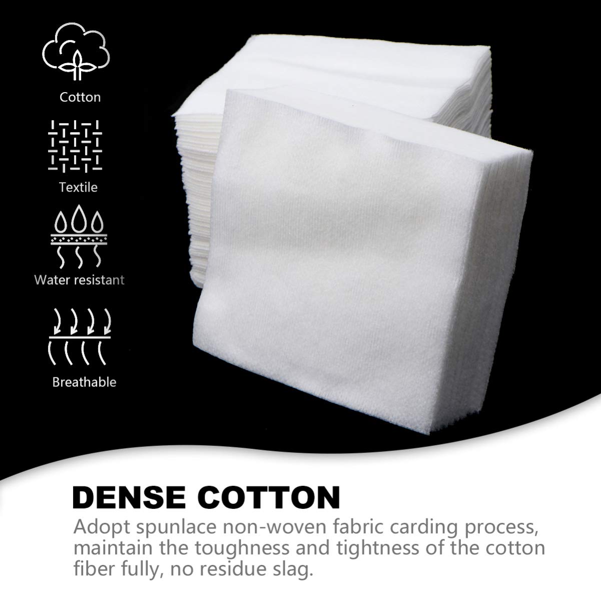 200 Pièces Compresse Non Tissée 10X10 Cm Douce Et Respirante Pour Soins Des Plaies Et Première Urgence Absorbante Et Flexible
