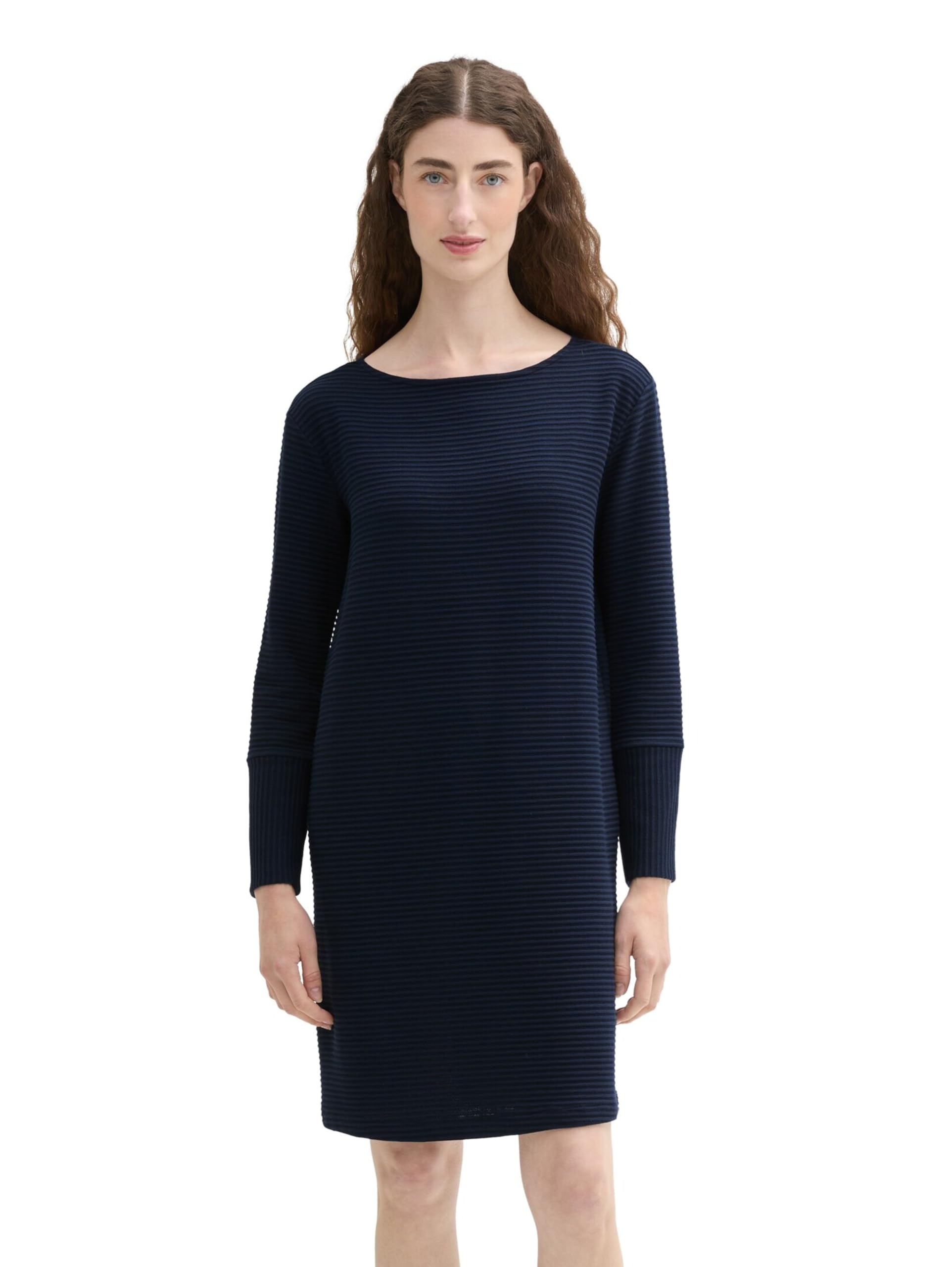 TOM TAILOR structured jersey dress rayé auo TOM TAILOR structured jersey dress rayé auo