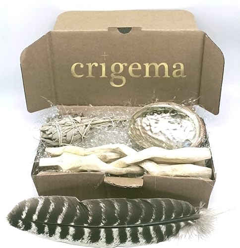CRIGEMA - Kit Smudge Set - Salvia Bianca e