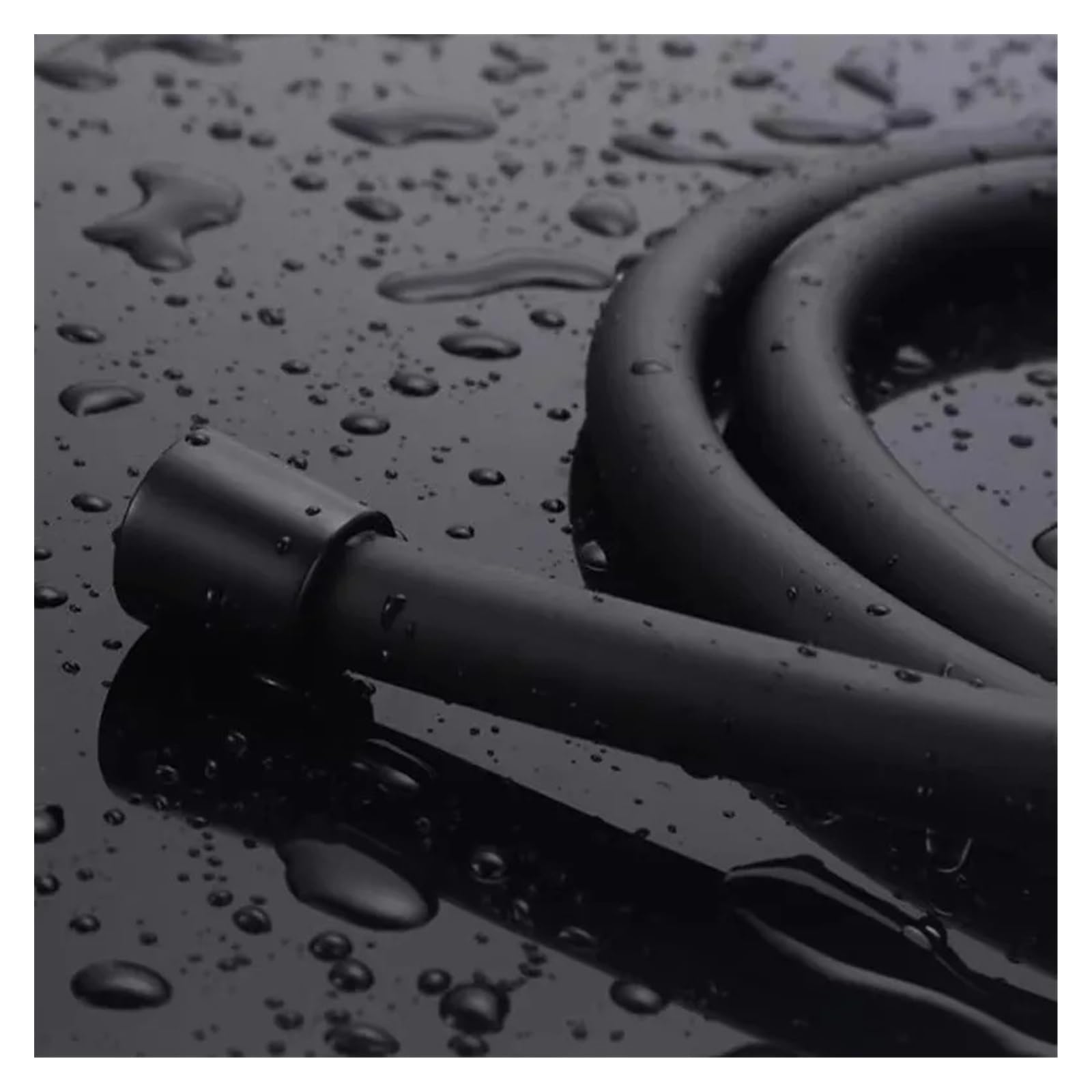 Hochdruck-PVC-Duschschlauch, 200 cm, Flexibler Handbrauseschlauch (Schwarz) für optimalen Komfort und Leistung, auch in Längen von 1,5/2,0/3,0/4,0 m erhältlich