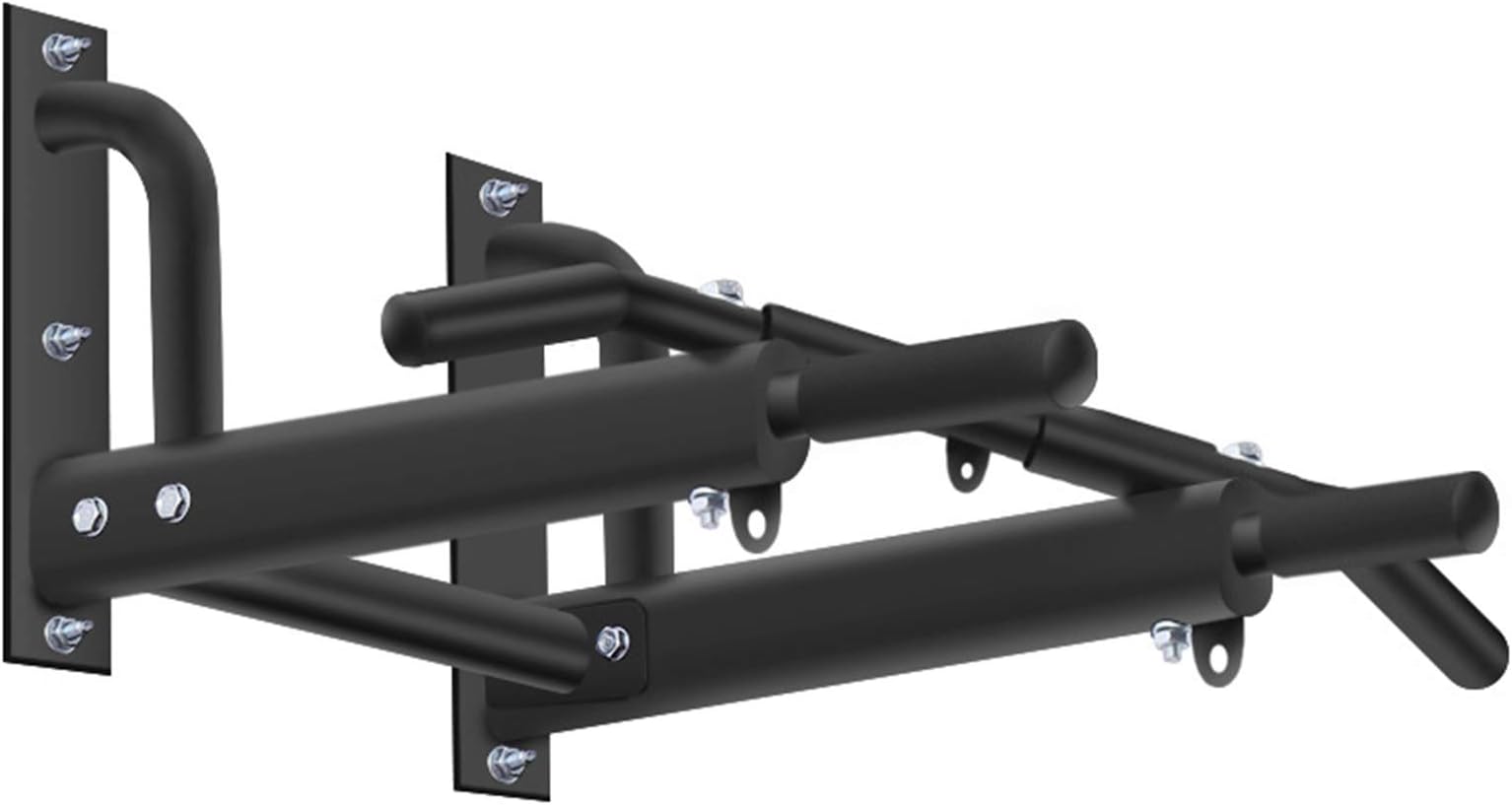 Wall Mounted Pull Up Bar, Portable Chin-Up Bar Multi-Grip Training Bar, Fitness Equipment Best For Doing Pull Ups, Chin Ups, Push Ups