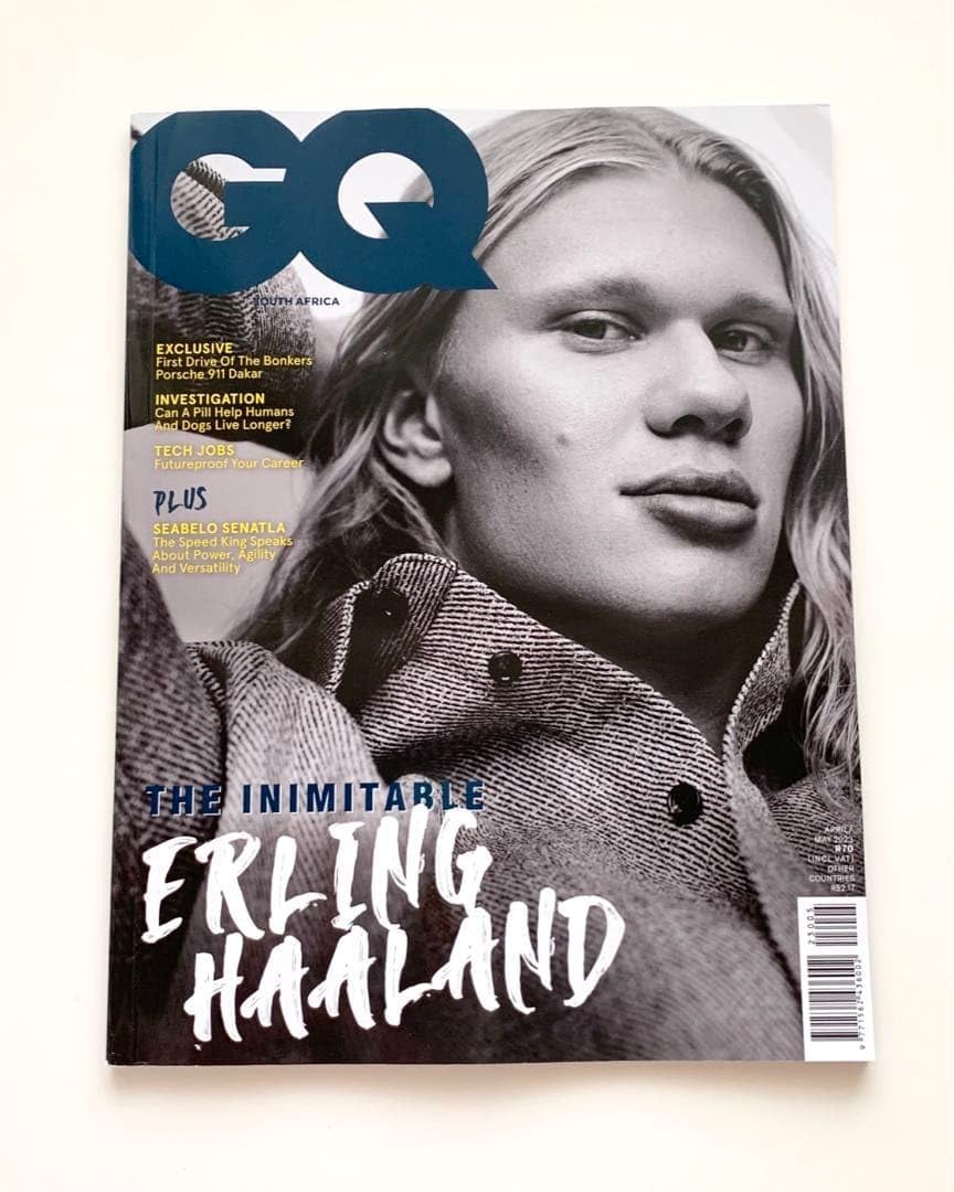 GQ South Africa 2023 Erling Haaland