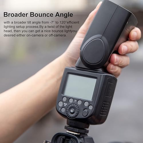 Miniatura 2 de Godox V860II-S TTL 2.4G sincronización de alta velocidad 18000s GN60 batería de iones de litio para cámara flash Speedlite compatible con cámaras