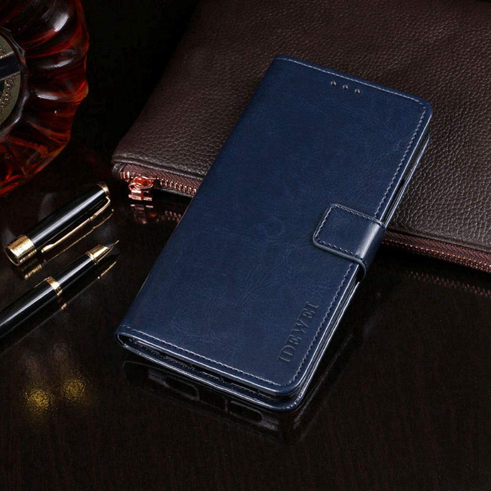 Custodia e cover per Moto Z2 Play,Custodia a portafoglio in con supporto per Moto Z2 Play,Custodia magnetica per telefono, custodia con slot per schede