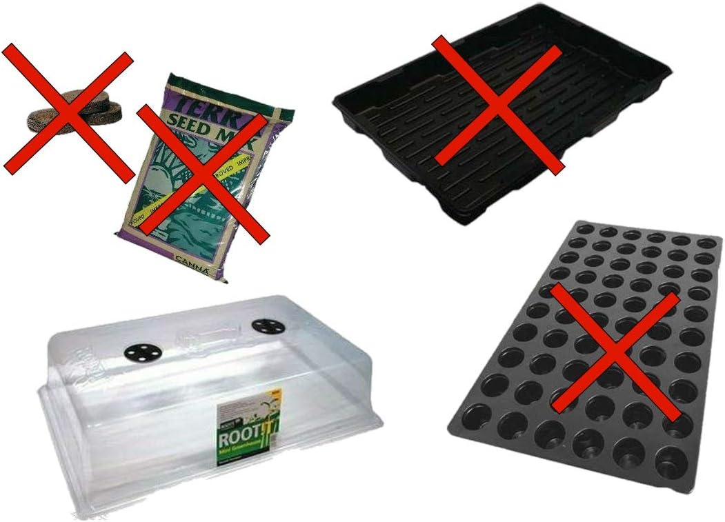 ROOT!T Root it 60 Propagation Insert Tray Lid Starter Plugs Seeds Cuttings Base (Lid Only)