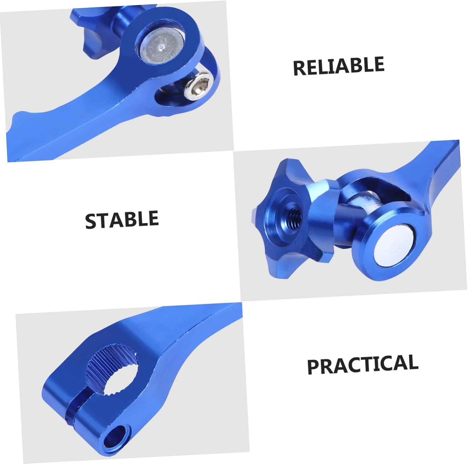 Motorcycle Rear Brake Rocker Arm Cnc Alloy Modification Accessory Easy Installation for All Models Durable and Practical Motorbike Refit Fitting Style Blue