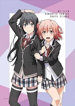 Amazon.co.jp: 俺ガイル 雪ノ下雪乃 由比ヶ浜結衣 制服 春 B2