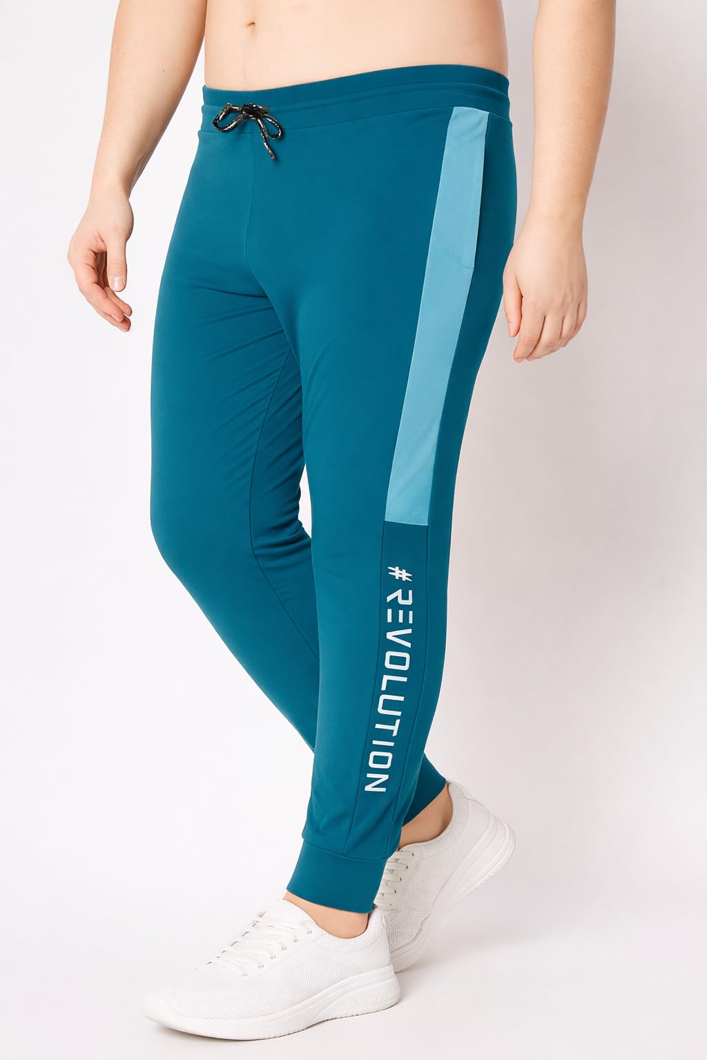 style accord Plus Size Track Pant for Men | Stretchable Jogger Pants | Side Stripe Cargo Design | Daily, Gym & Sports Wear-picture-27