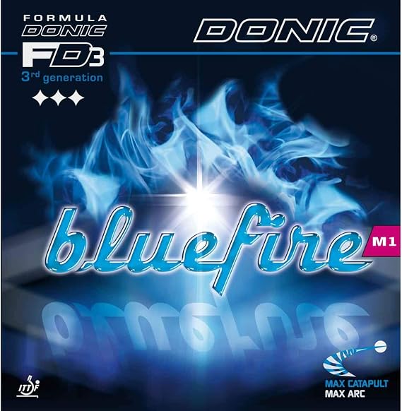 DONIC Rubber Bluefire M1Options 2 0 Mm 2.0Mm Black