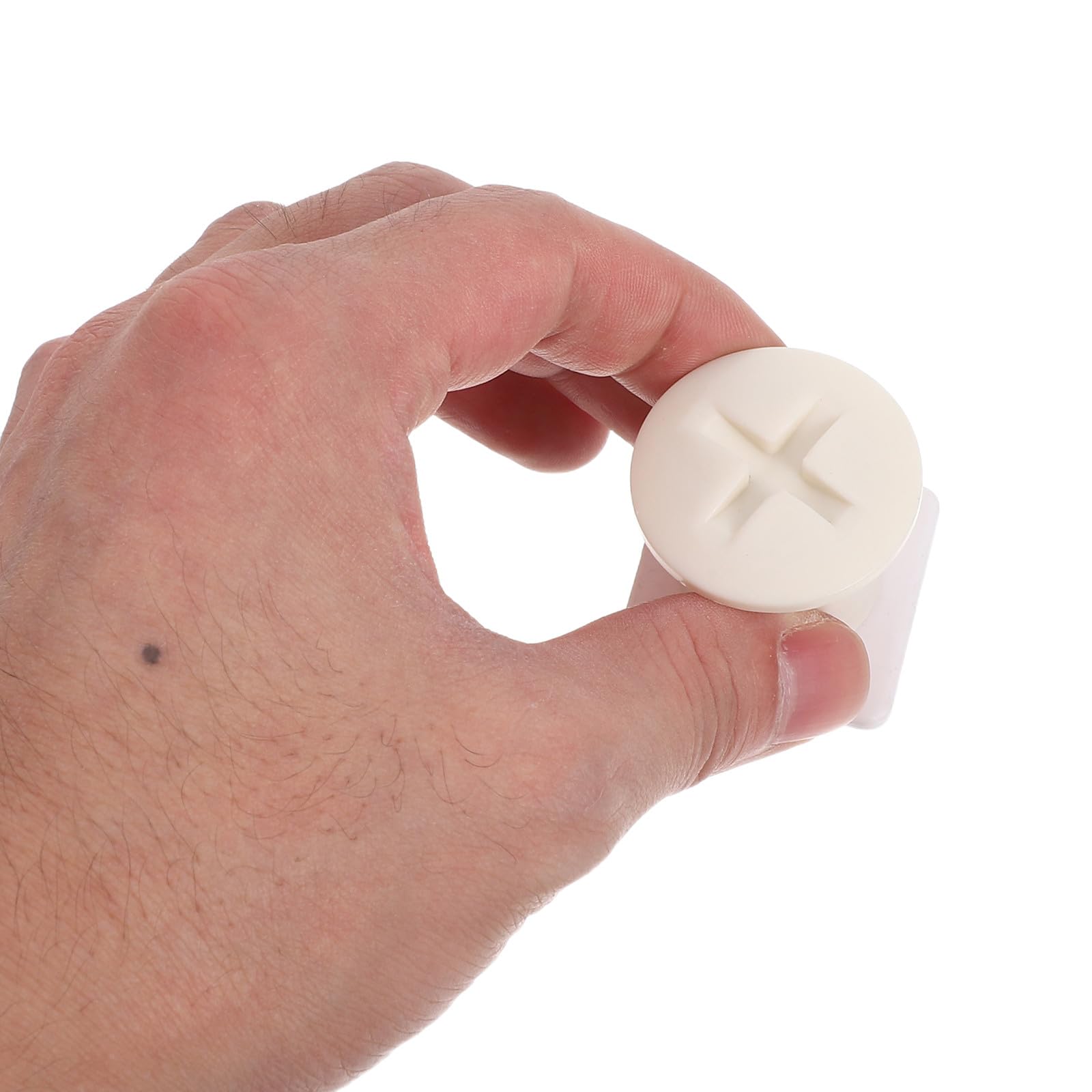 Juego de 6 Pernos y Tapas de Tornillos de plástico para toboganes de Juegos, Pernos de fijación de plástico y Tapas de Tornillos, Repuesto para toboganes Infantiles de Interior y Exterior.