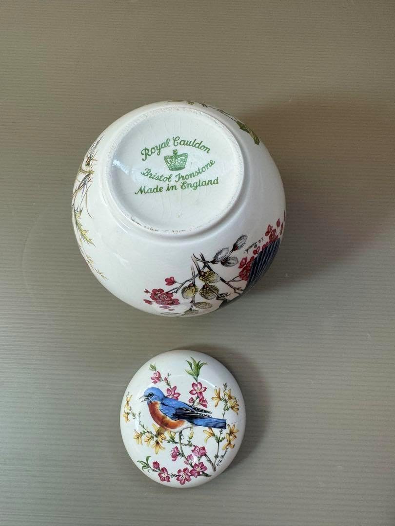 2789 ロイヤルコールドン  Cauldon 花鳥　茶壺 2789 ロイヤルコールドン Cauldon 花鳥 茶壺 2025年最新