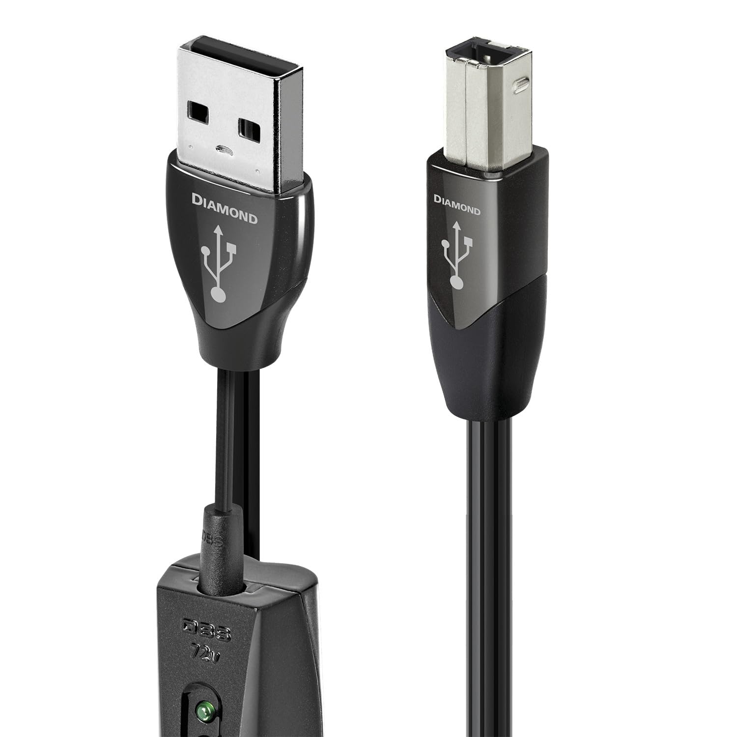 Amazon.com: AudioQuest 0.75 m Diamond USB-A > B High-Definition 
