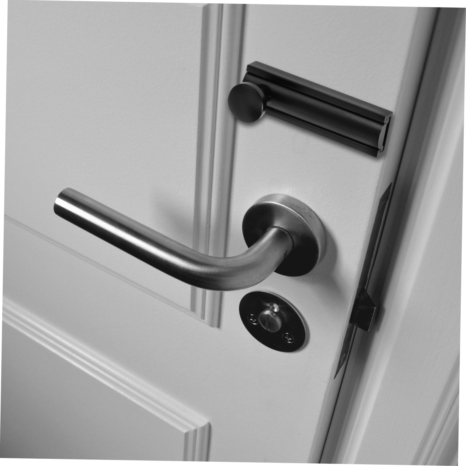 Lurrose 4 Pièces serrure à pêne dormant serrures de porte de sécurité serrure de renfort de porte serrure porte interieure serrure porte d'entrée serrure à pêne de porte loquet de porte