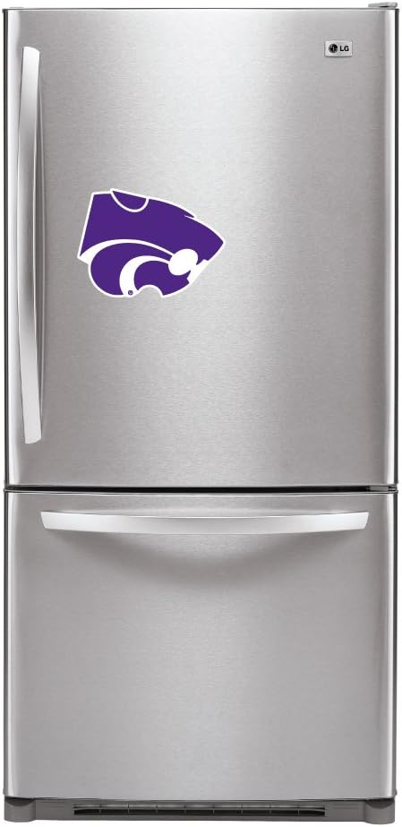 VictoryStore Magnets - Kansas State University Wildcat Shaped Magnet, Size 12 inches x 9 inches