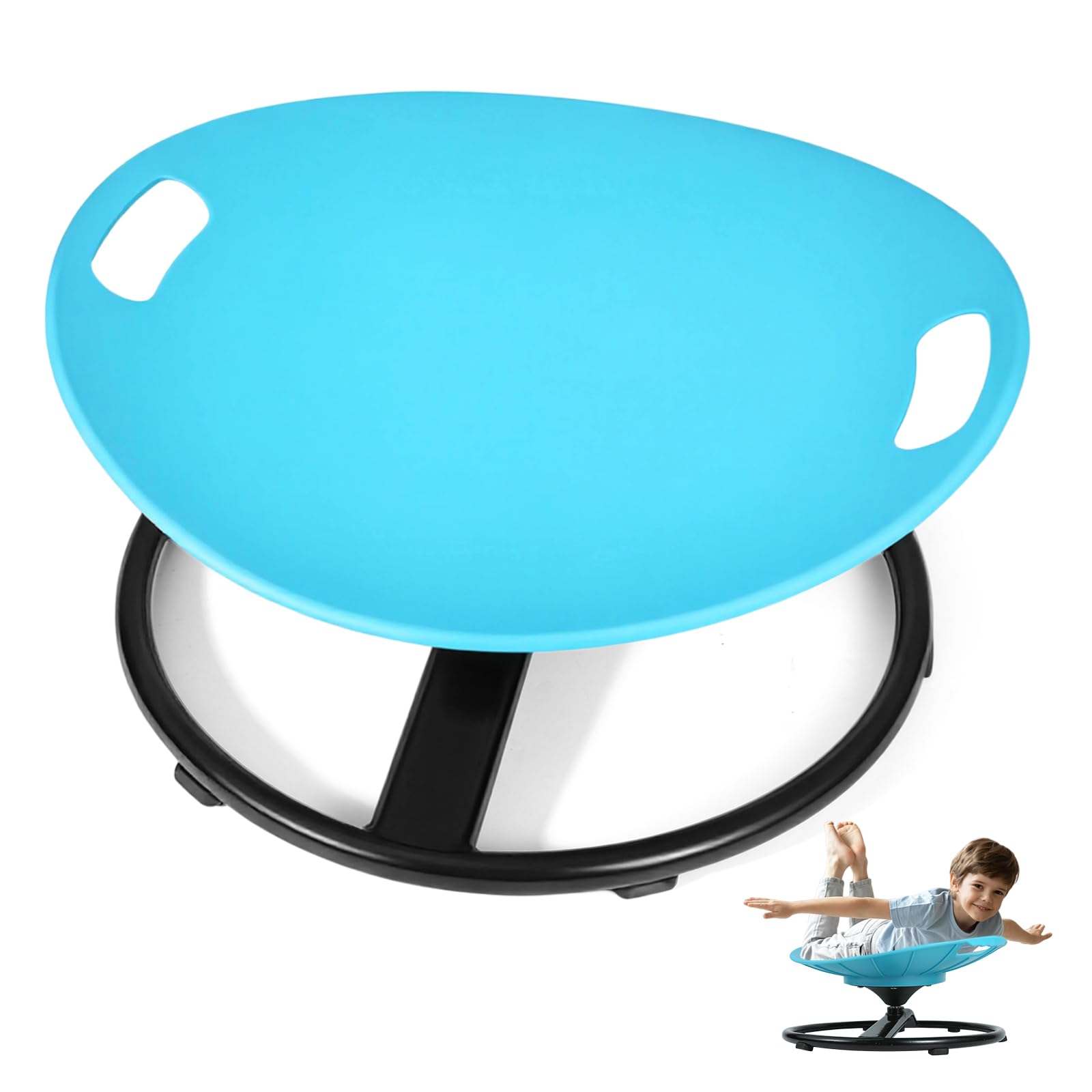 Sensory Spinning Chair with Handle for Autistic Kids with Non-Slip Design