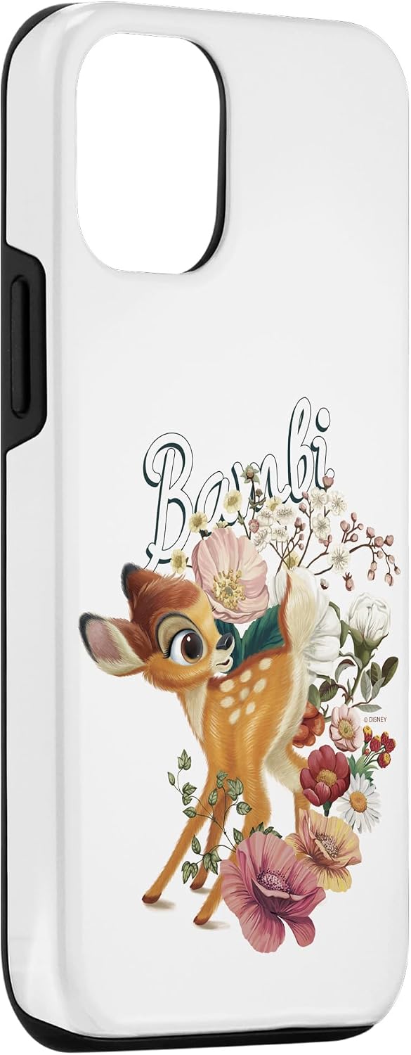 iPhone 12/12 Pro Disney Bambi Floral Portrait Logo Case