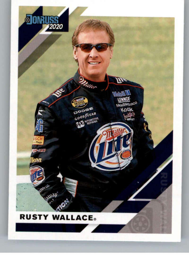 Amazon.com: 2020 Donruss Racing #90 Rusty Wallace Miller Lite/Team  Penske/Ford Official NASCAR Trading Card : Collectibles & Fine Art