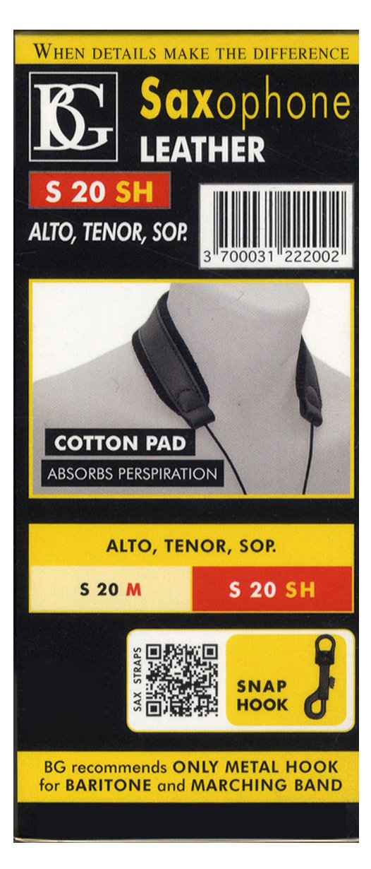 BG France S20SH Sangle pour Saxophone