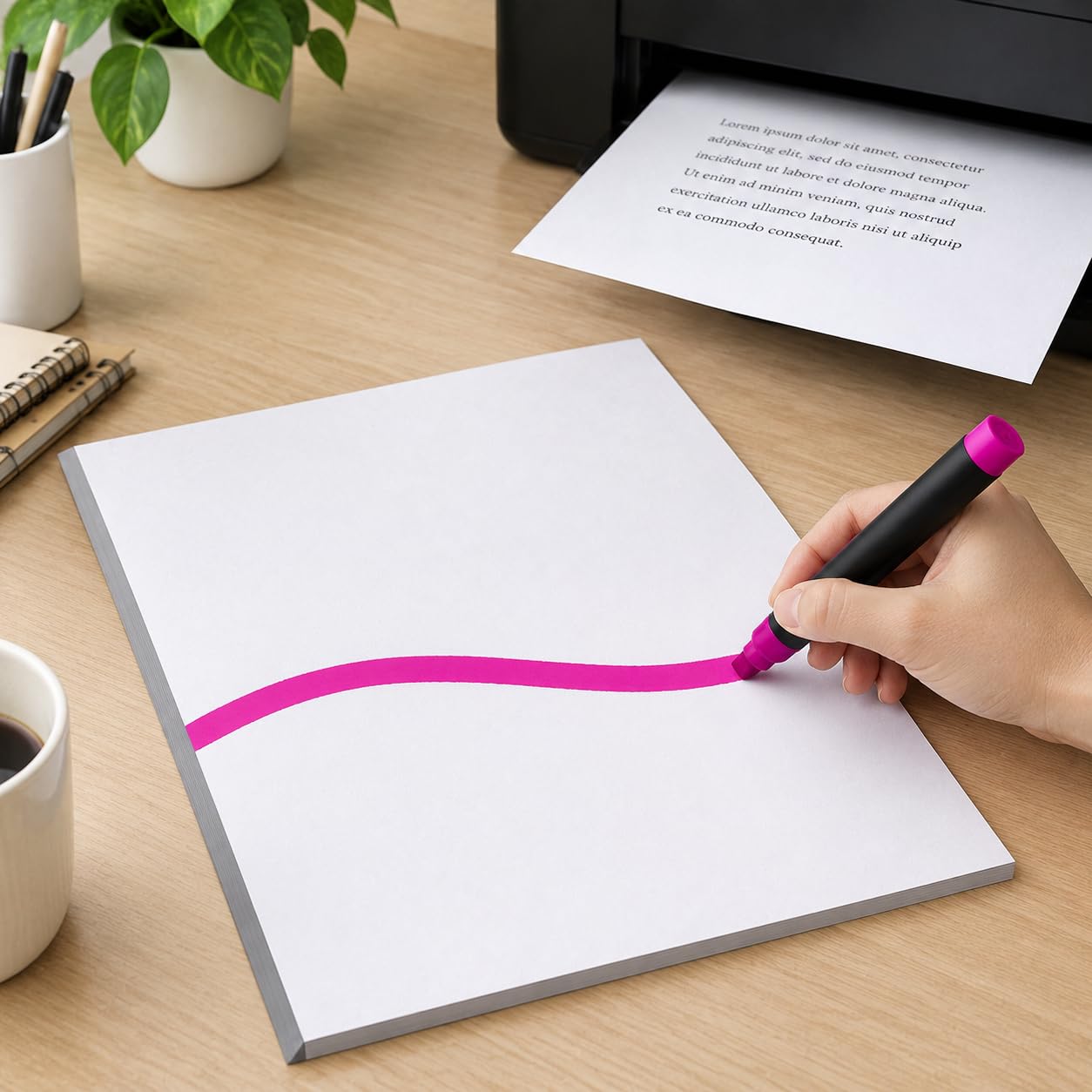 Papier Cartonné pr ssin, 250G/25 feuilles