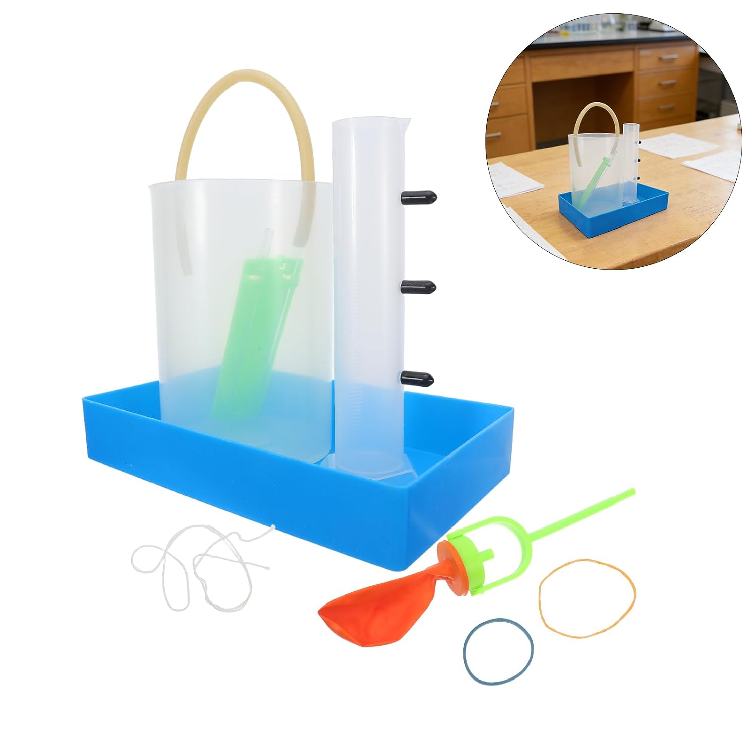 Liquid Pressure Experiment Kit for Classroom Teaching Plastic