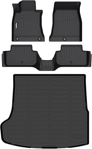 Vista 43 de Alfombrillas para todo tipo de clima y forro de carga personalizadas para BMW X1 2025, 2024, 2023, alfombrillas de automóvil, alfombrillas