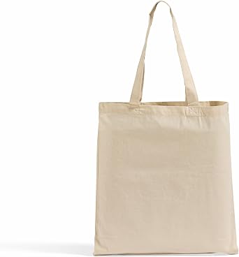 TBF Canvas Tote Bags - 100% Cotton Blank Plain Tote Bags Wholesale Bulk - Perfect for DIY, Decorating, Events, and Giveaways