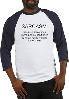 CafePress Sarcasm Baseball Jersey Baseball Shirt