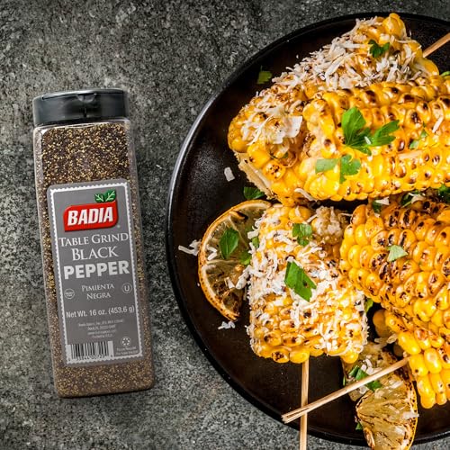 Badia Black Pepper Table Grind, 16 oz - Premium Seasoning for Cooking & Freshly Ground Flavor - Image 6