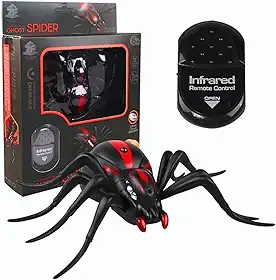 Brinquedo Aranha Spider Controle Remoto Infravermelho C/Luz CBS0376 - Castela