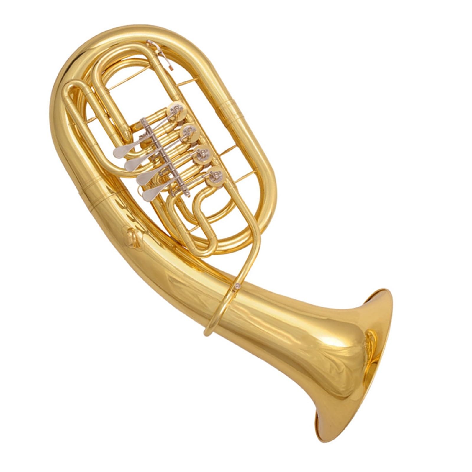Euphonium Euphonium À Quatre Clés Bémol Instrument De Cuivre Pour La Pratique