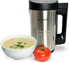 Drew & Cole Soup Maker 1.6L Capacity - 900W - 220-240V - Blend & Cook Delicious Soup - Easy to Use - Reduce Waste - Chop, Set & Enjoy Chunky or Smooth - Great for Batch Cooking