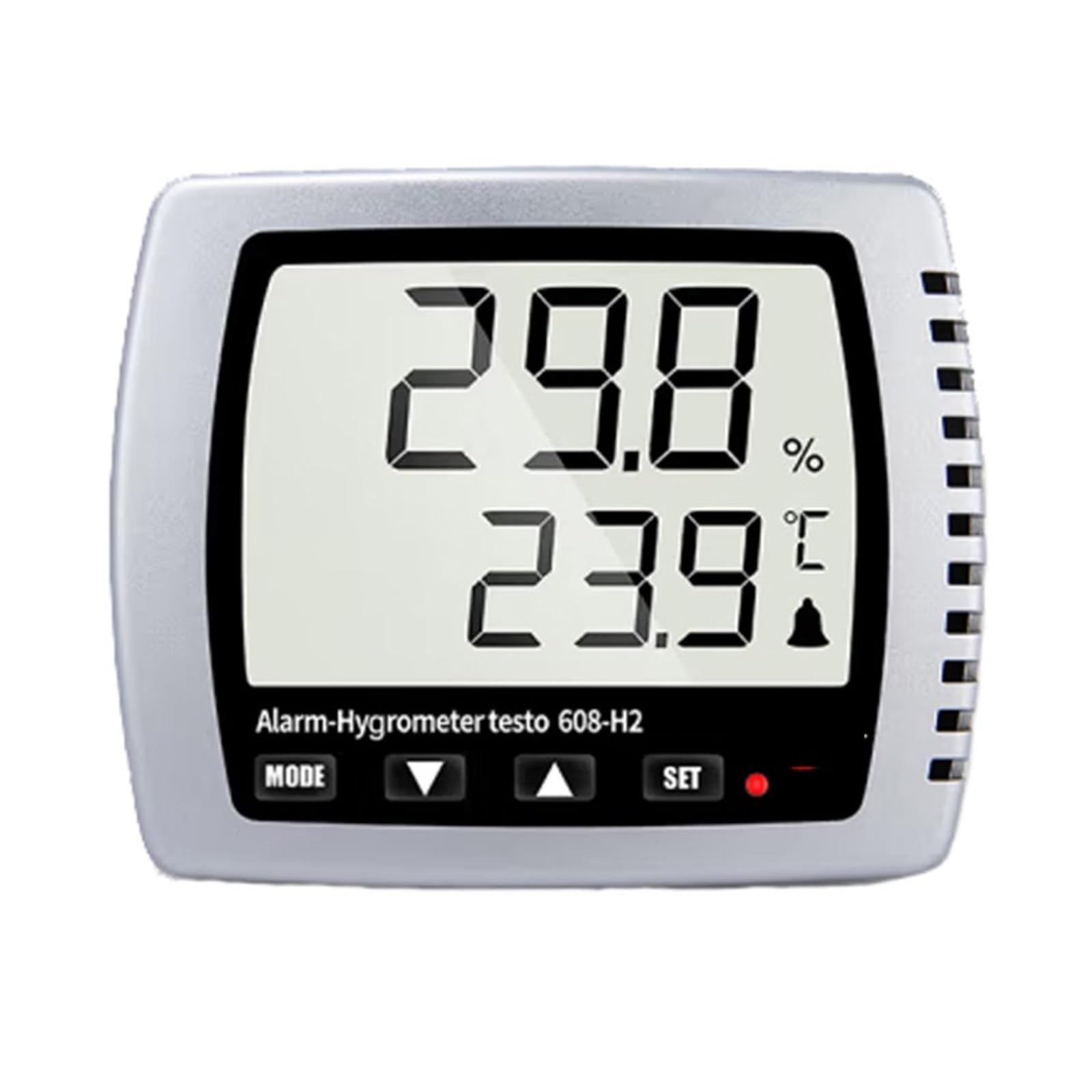 608-H2 (0560 6082) Higrómetro de temperatura y punto de rocío, medidor de punto de rocío con alarma LED