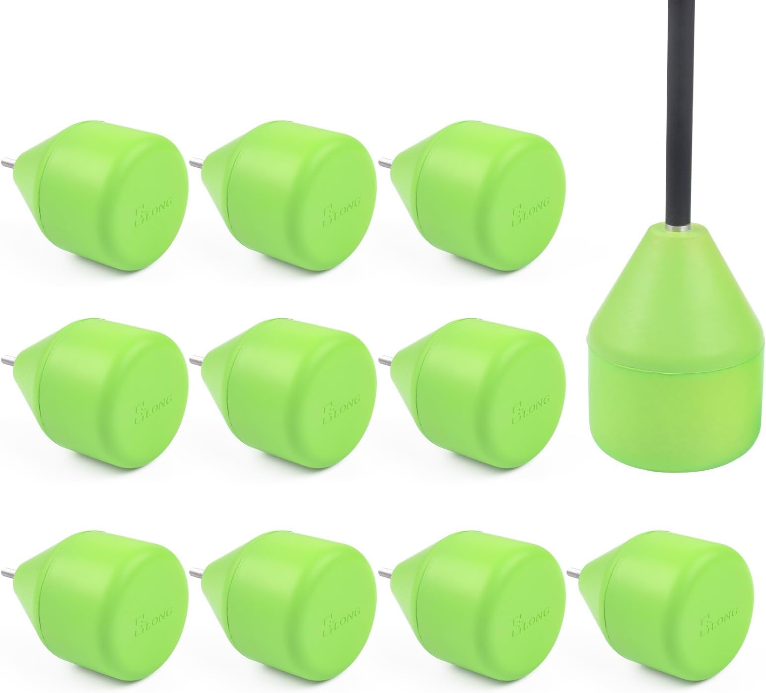 Braodheads Foam Arrow Tips Arrow Heads Game Practice Soft Sponge EVA for Archery Combat Game CS Shooting Outdoor Sport