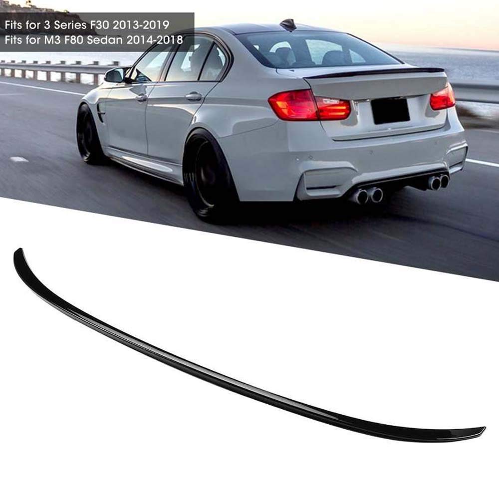 Lèvre Spoiler Arrière PU Pour BMW Série 3 F30 Sedan 2011-2018 – Look Sportif Non Peint