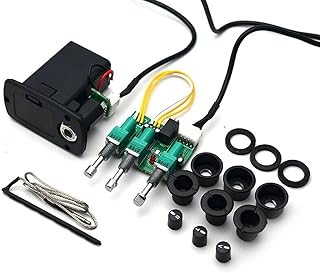 3 Band Acoustic Classical Guitar Equalizer Guitarra EQ Preamp Concise Bass Tone Volume adjustable Violao Pickup For Taylor