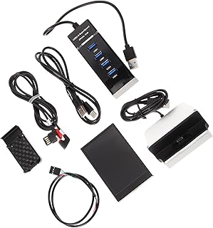 UKCOCO 5pcs PC Computer Secondary Screen Computer Temp Monitor lian li q58 3.5 Inch Mini Monitor minipc