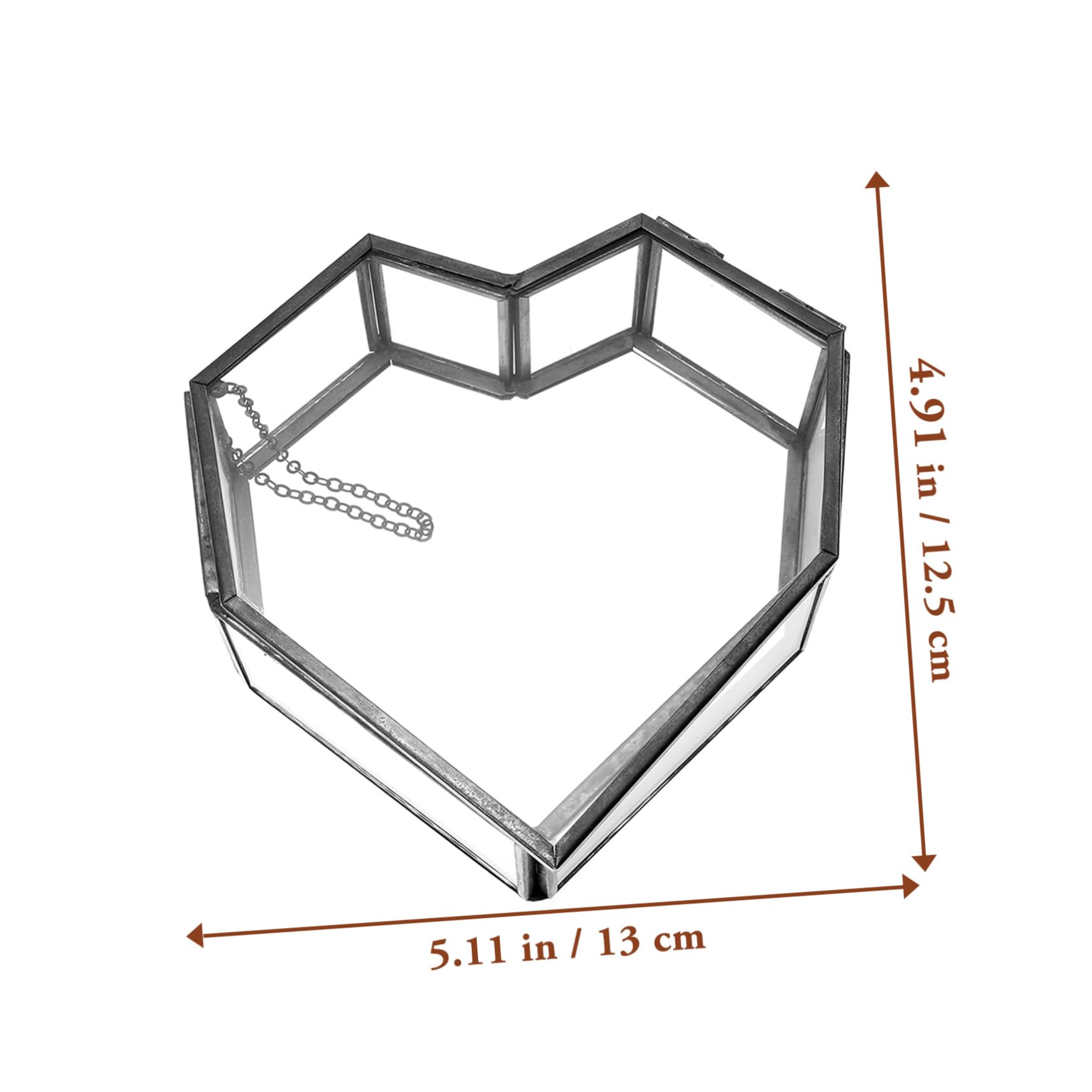 Homoyoyo Joyero Transparente Para Collares y Anillos Vitrina De Joyas Expositor Decorativo Para Dormitorio o Baño