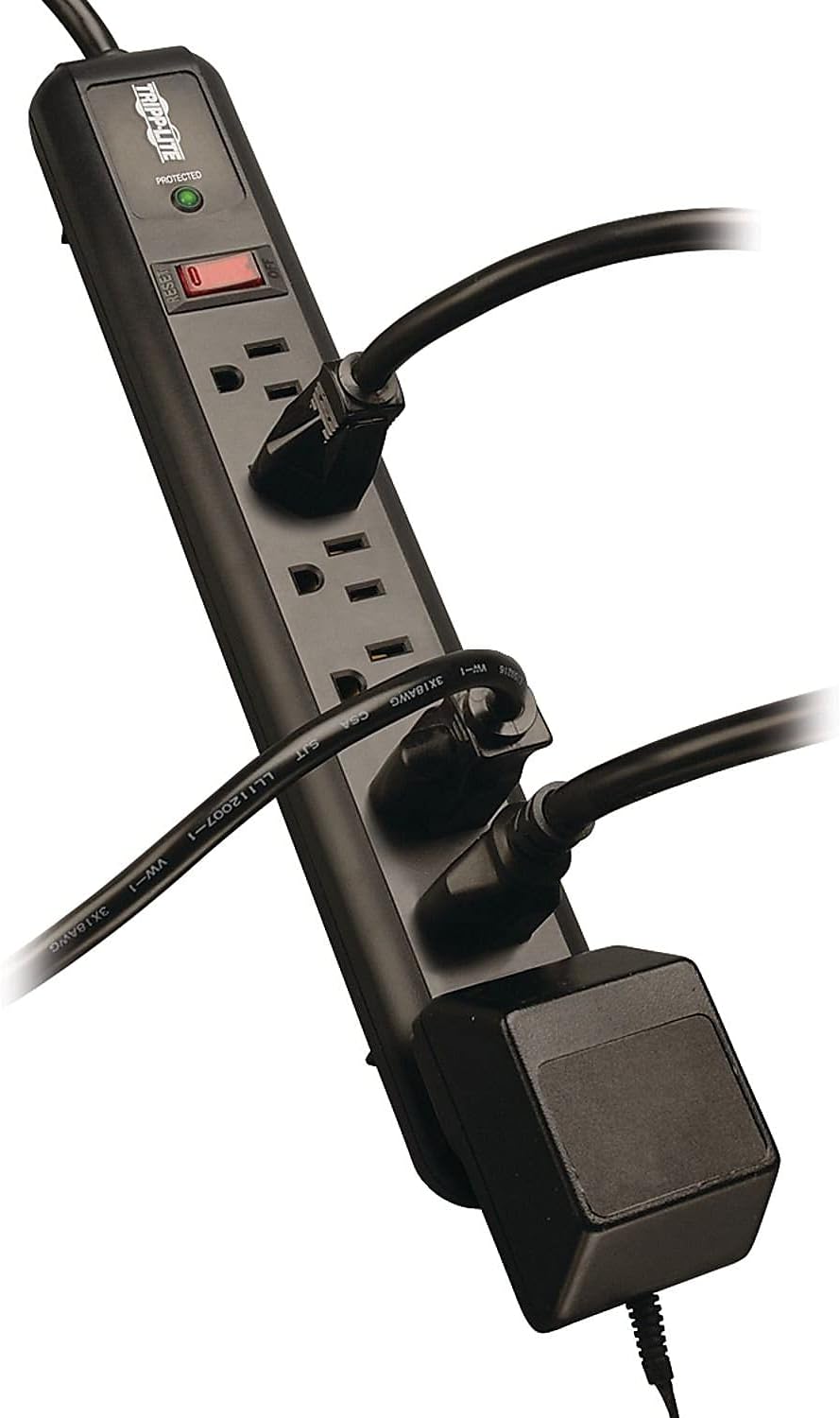 TRPTLP74RB - Tripp Lite Protect It! TLP74RB 7-Outlet Surge Suppressor