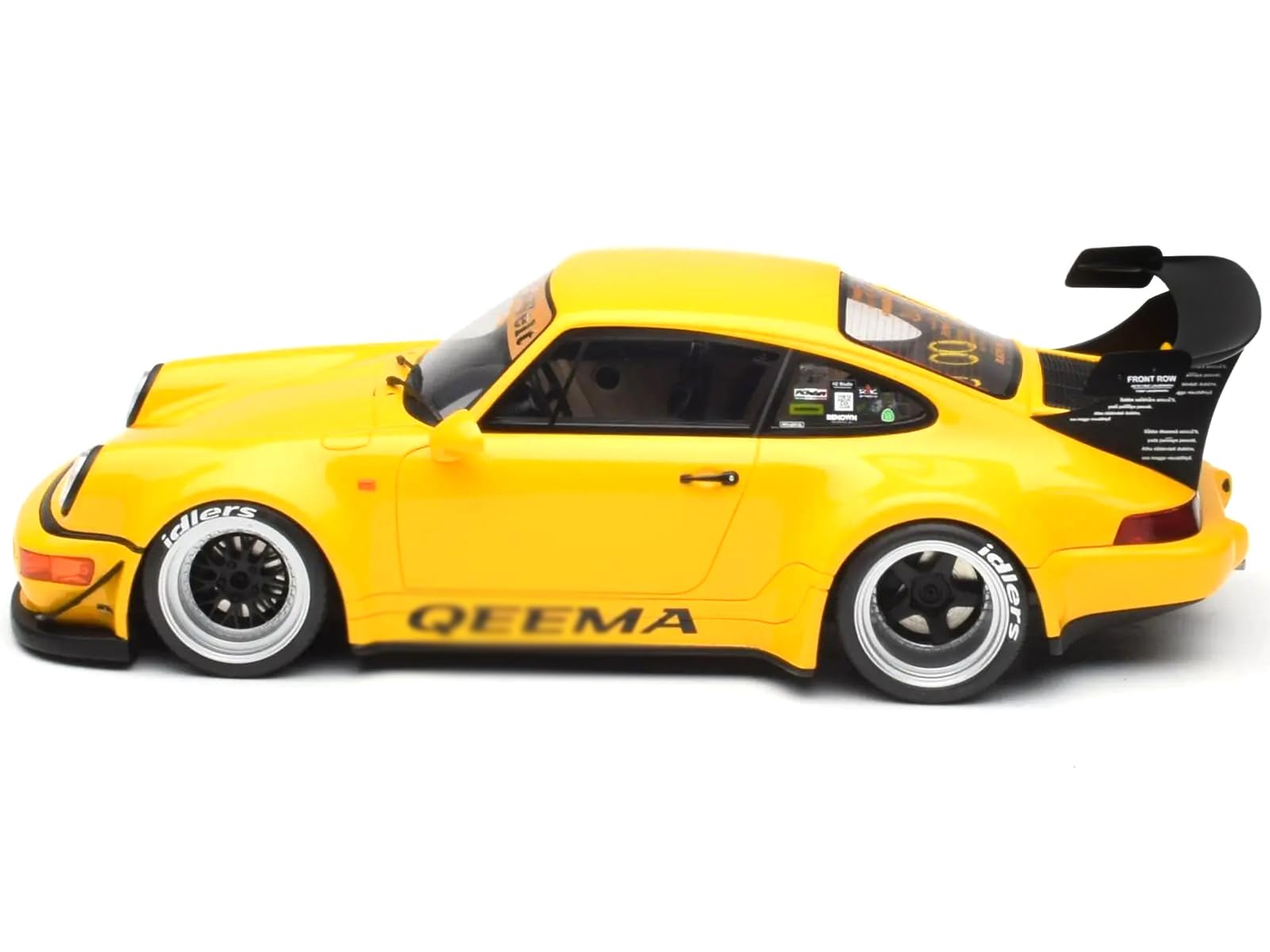 Amazon | GT Spirit 2024 ポルシェ 911 (964) RWB Qeema Yellow 1/18