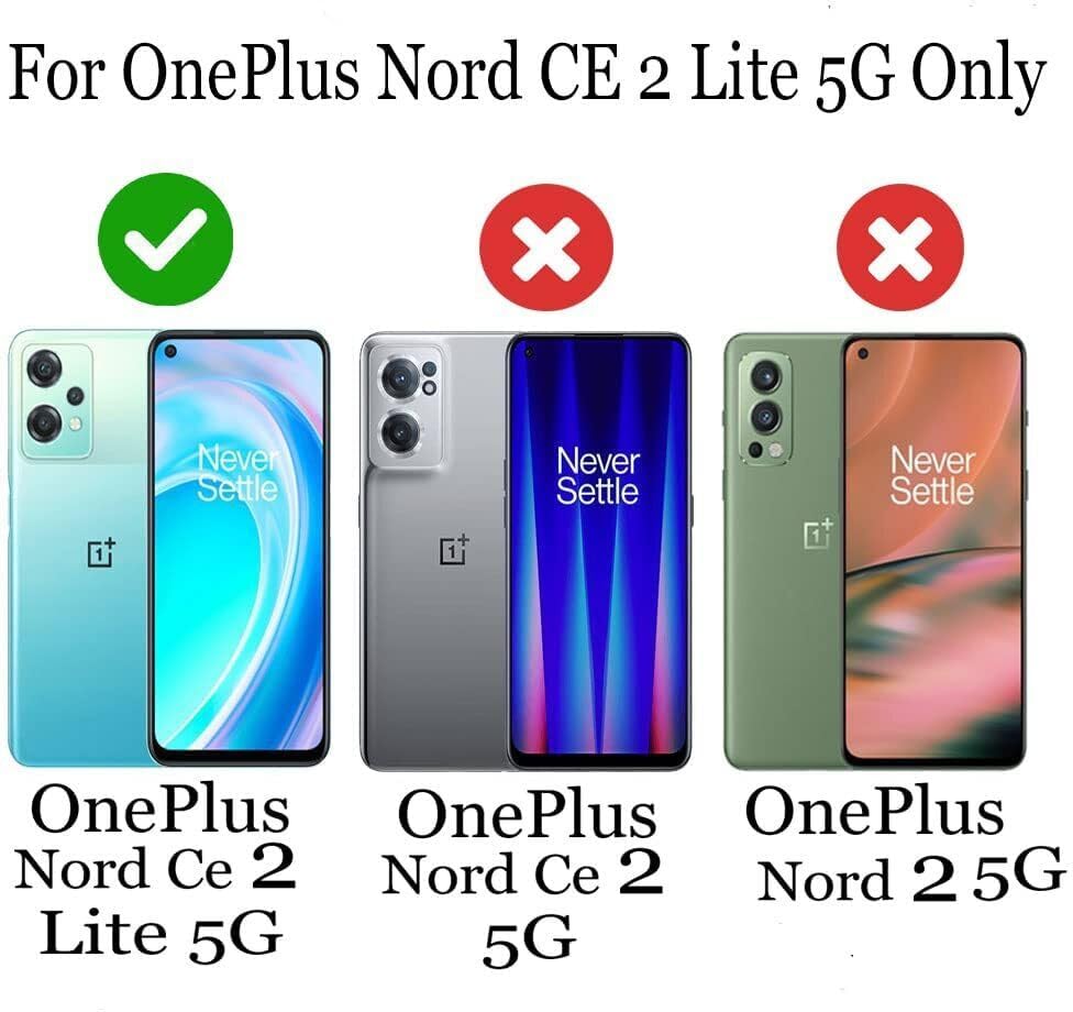 Image of Bintage CASE Mac Safe Design Hard Light Weight Back Case | Soft Border Camera Protect | Dual PU Leather Finish Back Cover Compatible for OnePlus Nord CE 2 Lite 5G - White & Cherry Brown