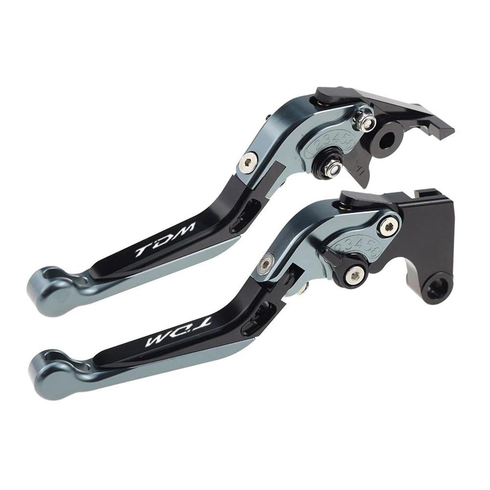Frizione Leve Frizione Pivotanti, Manopole Di Controllo, Ricambi Per Moto, Leva Freno Regolabile Per TDM900 2004 TDM 900 2012-2014(Black 1)