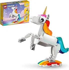 LEGO® Creator Unicórnio Mágico 31140; Conjunto de Construção (145 Peças)