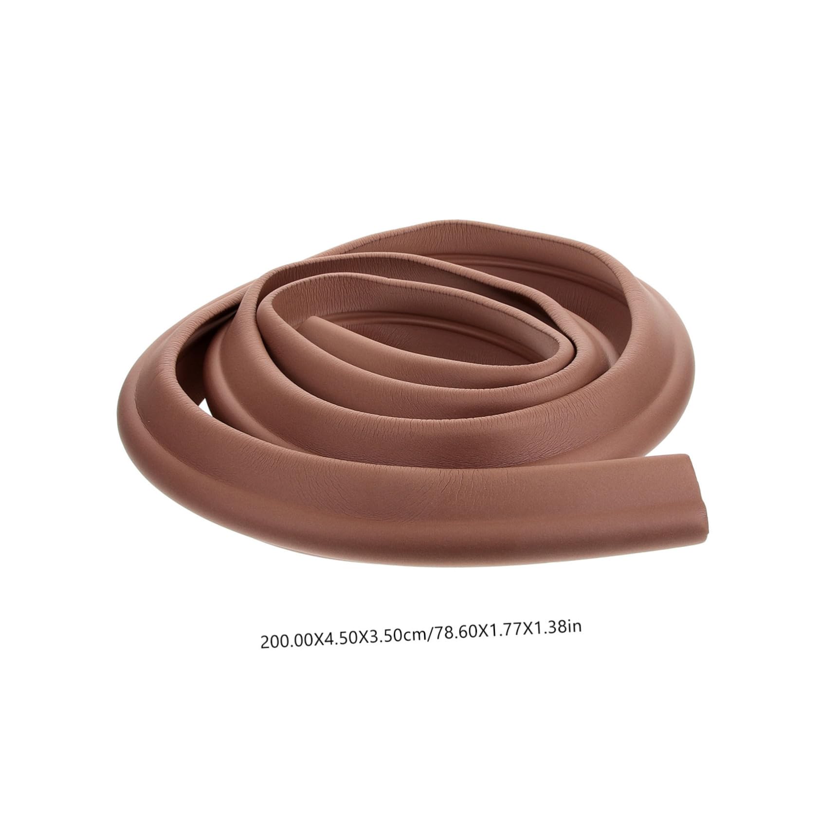 BESPORTBLE Safety Edge Protector Strip Proofing Furniture for Tables Desks Cabinets Easy to Install Adhesive Design Walnut Multipurpose Use