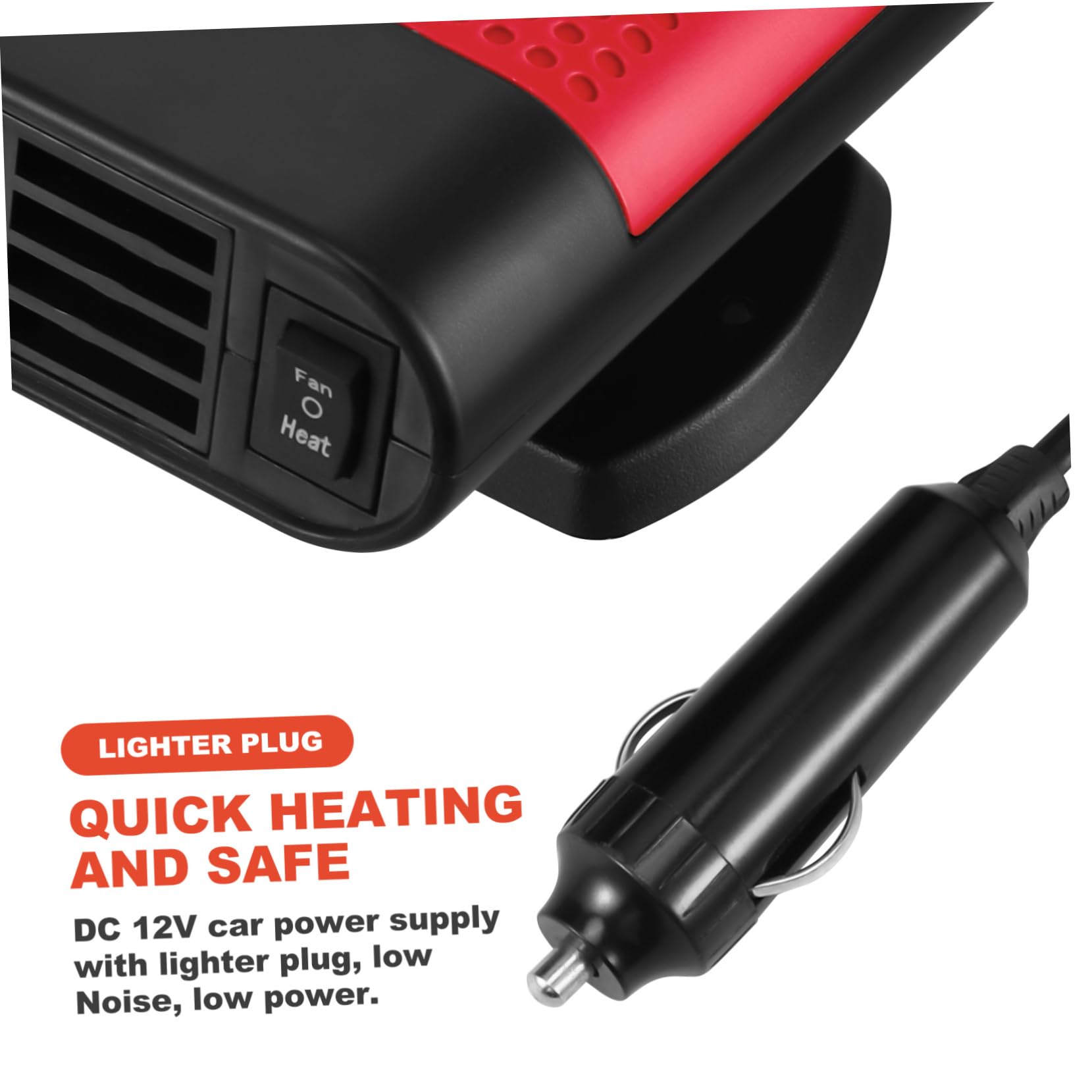 PLAFOPE Chauffage De Voiture 12 V Désembueur De Pare-brise Dégivreur Chauffage Automatique