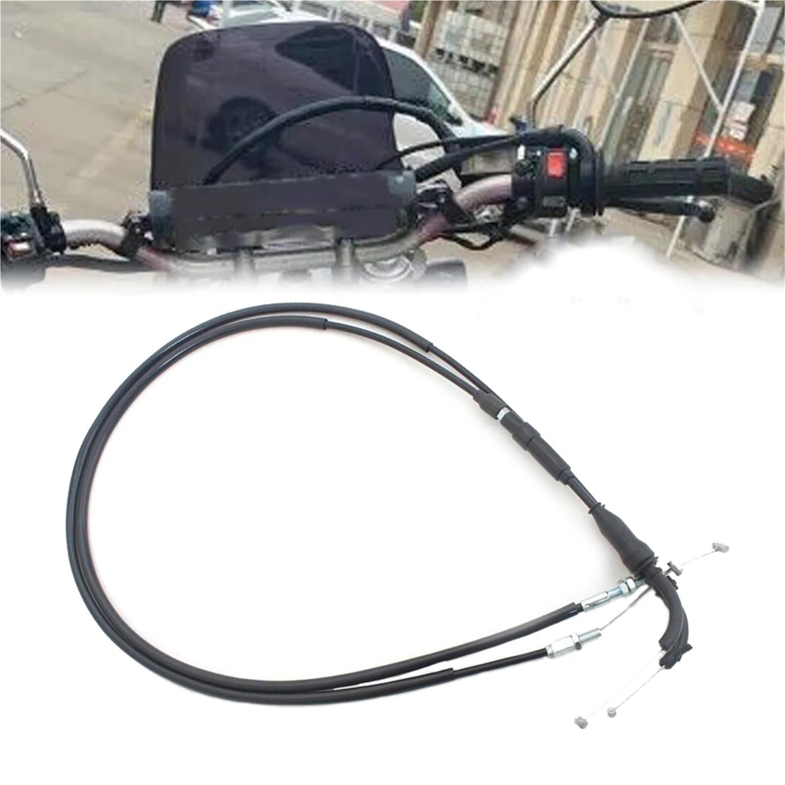 Cable De Acelerador Motocicleta con Control Manual 95 Cm Alambre Acero para Yamaha XT250 XT 250 1984