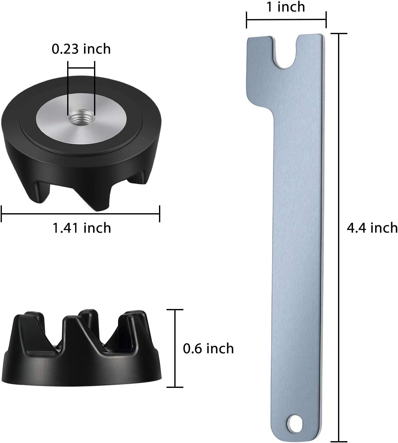 5 Packs 9704230 Blender Coupler Blender Coupling Replacment Parts with 1 Wrench Compatible with KitchenAid WP9704230VP WP9704230 : Home & Kitchen